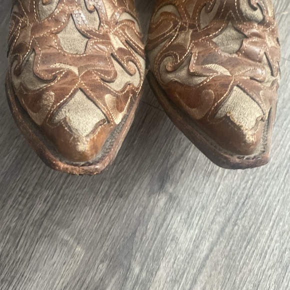 Corral vintage boots with heart bling - Picture 8 of 9